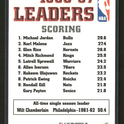 1997-98 Hoops Michael Jordan #1
