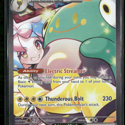 SV09: Journey Together Iono's Bellibolt ex #183/159