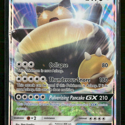 SM Promos Snorlax GX #SM05