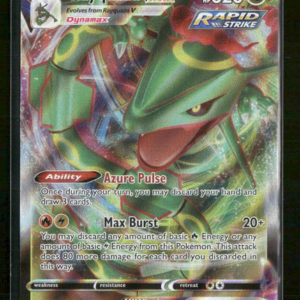 Crown Zenith Rayquaza VMAX (102) #102/159