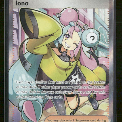 SV02: Paldea Evolved Iono #254/193