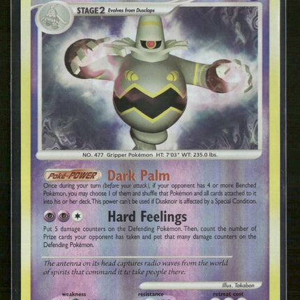 Diamond and Pearl Dusknoir Reverse Holofoil #2/130