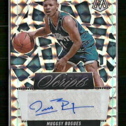 2024-25 Panini Mosaic Scripts Muggsy Bogues Auto #MS-MUG