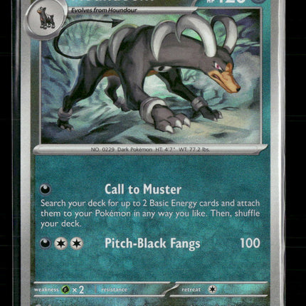 SV: Prismatic Evolutions Houndoom (Master Ball Pattern) #063/131