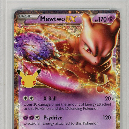 2021 Pokemon Celebrations Classic Collection-Next Destinies Mewtwo Ex 9 PSA #54