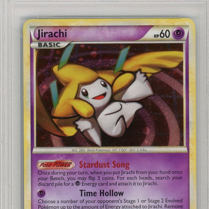 2011 Pokemon Call Of Legends Call Of Legends Jirachi-Holo 9 PSA #11