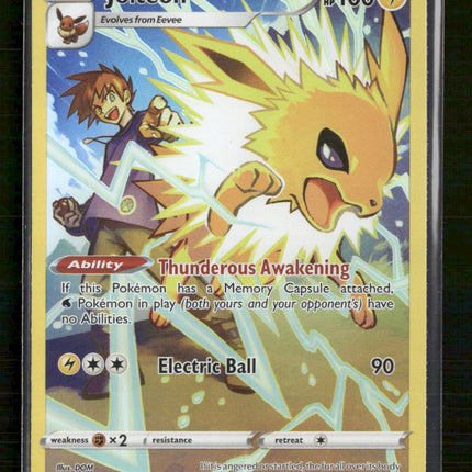SWSH09: Brilliant Stars Trainer Gallery Jolteon #TG04/TG30