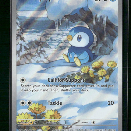 ME02: Phantasmal Flames Piplup Illustration Rare #098/094