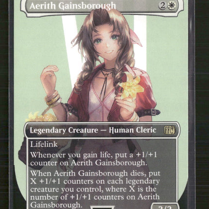 FINAL FANTASY Aerith Gainsborough (Borderless) #374