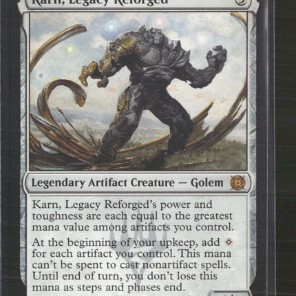 March of the Machine: The Aftermath Karn, Legacy Reforged #49