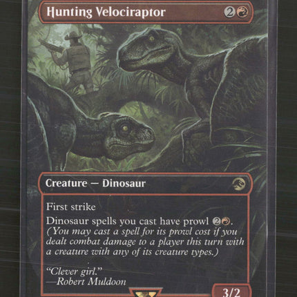 Universes Beyond: Jurassic World Collection Hunting Velociraptor (Borderless) #4