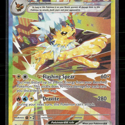 SV: Prismatic Evolutions Jolteon ex #153/131