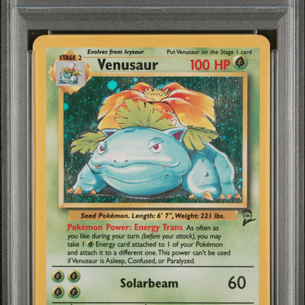 2000 Pokemon Game Base Ii Base Ii Venusaur-Holo 6 PSA #18