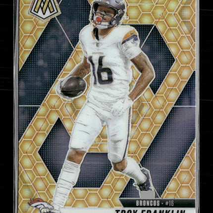 2025 Panini Mosaic Honeycomb Troy Franklin #16