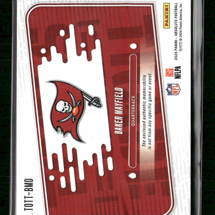 2024 Panini Absolute Tools of the Trade Triple Baker Mayfield #/249 #TOTT-BMD