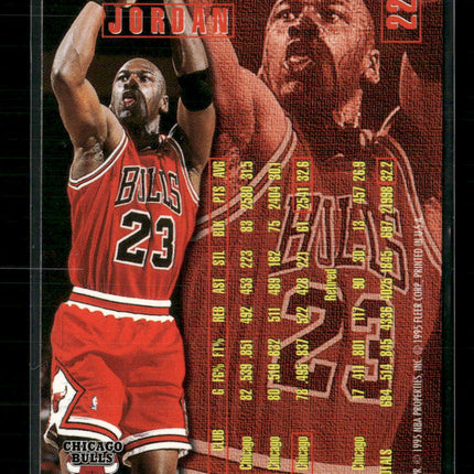 1995-96 Fleer Michael Jordan #22