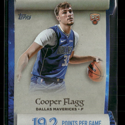 2025-26 Topps Holiday Making The Nice List Cooper Flagg #ML-1