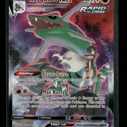 SWSH12: Silver Tempest Trainer Gallery Rayquaza VMAX #TG20/TG30