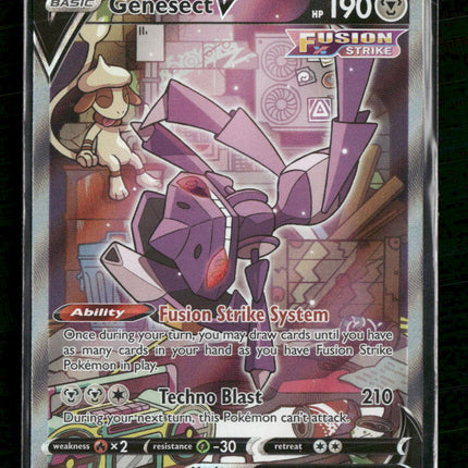 SWSH08: Fusion Strike Genesect V (Alternate Full Art) #255/264