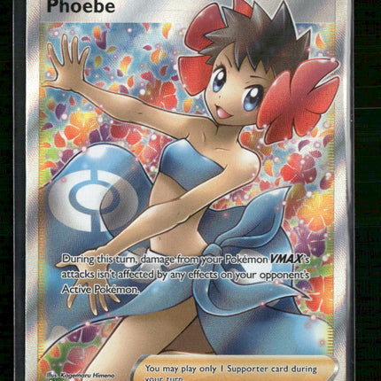SWSH05: Battle Styles Phoebe (Full Art) #161/163