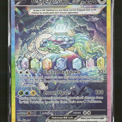 SV07: Stellar Crown Terapagos ex #170/142