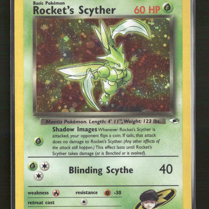 Gym Heroes Rocket's Scyther #013/132