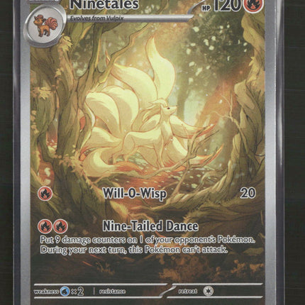 SV03: Obsidian Flames Ninetales -199/197 #199/197