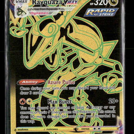 SWSH12: Silver Tempest Trainer Gallery Rayquaza VMAX (Secret) #TG29/TG30