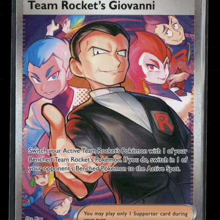 SV10: Destined Rivals Team Rocket's Giovanni #238/182