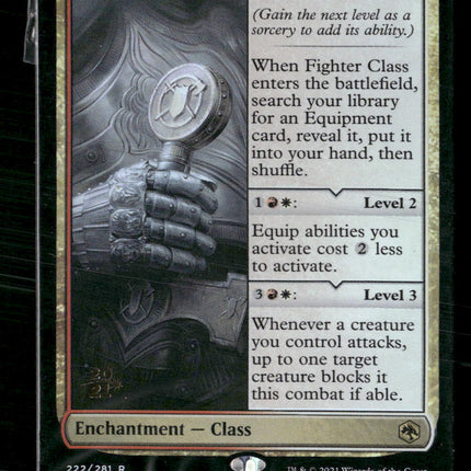 Prerelease Cards Fighter Class Foil #222