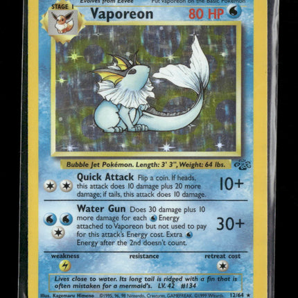 Jungle Vaporeon (12) #12/64
