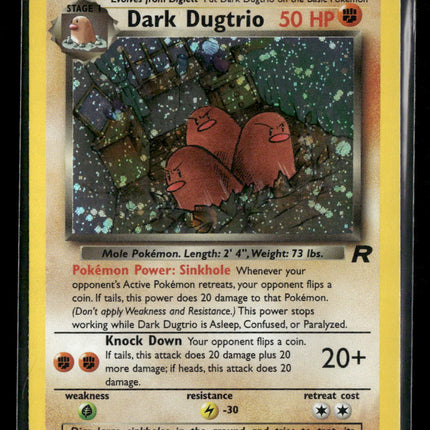 Team Rocket Dark Dugtrio (6) #06/82