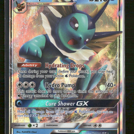 SM Promos Vaporeon GX #SM172