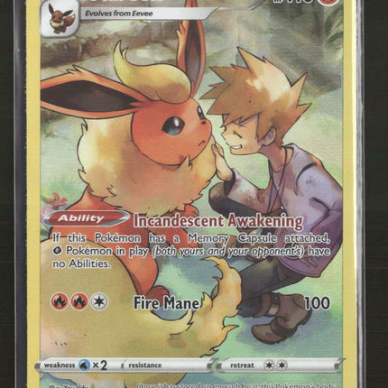 SWSH09: Brilliant Stars Trainer Gallery Flareon #TG01/TG30