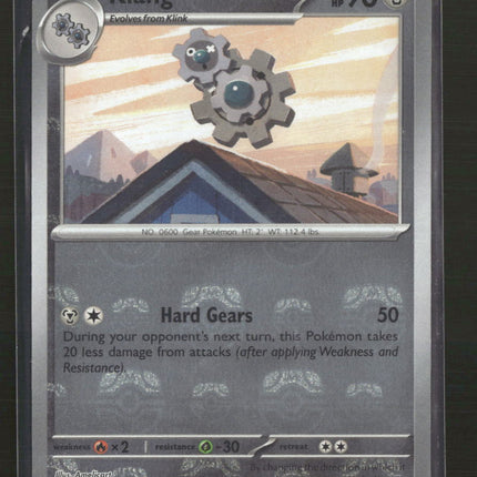 SV: Black Bolt Klang (Master Ball Pattern) #062/086