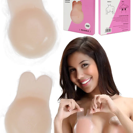 Self-Adhesive Sticky Push Up Bra Cups