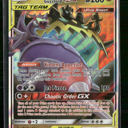 SM - Cosmic Eclipse Naganadel & Guzzlord GX #158/236