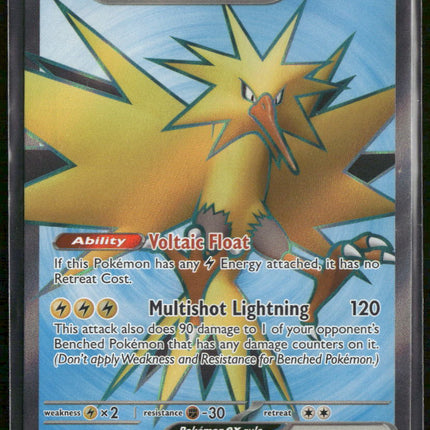 SV: Scarlet & Violet 151 Zapdos ex #192/165