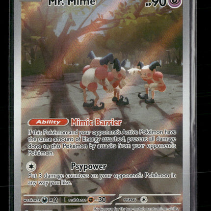 SV2a: Pokemon Card 151 Mr. Mime #179/165