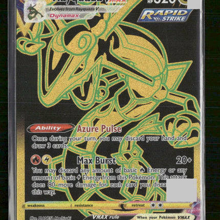 SWSH12: Silver Tempest Trainer Gallery Rayquaza VMAX (Secret) #TG29/TG30