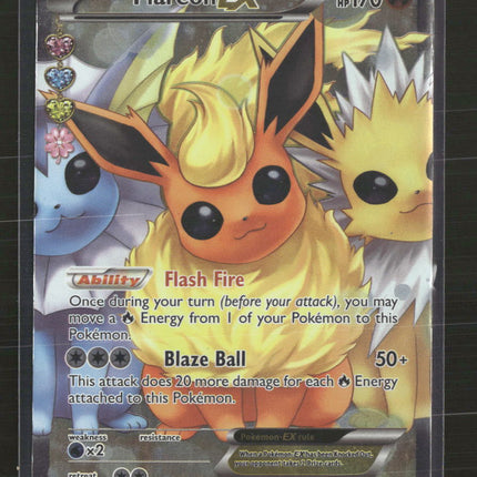 Generations: Radiant Collection Flareon EX (Full Art) #RC28/RC32