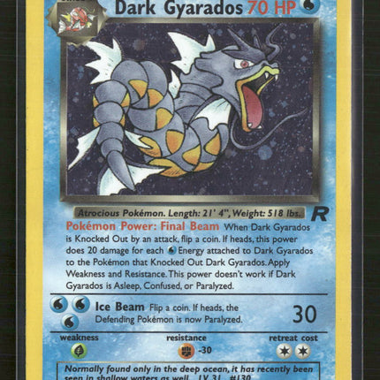 Team Rocket Dark Gyarados (8) #08/82