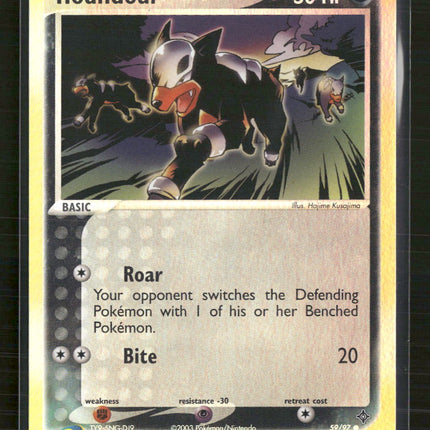 Dragon Houndour Reverse Holofoil #59/97