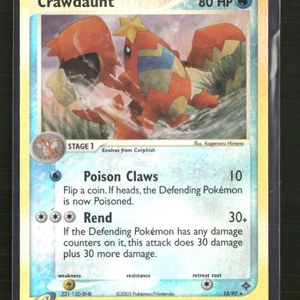 Dragon Crawdaunt Reverse Holofoil #13/97