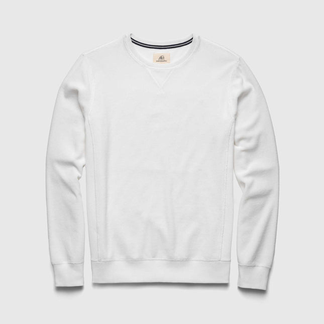 Butch Terry Crewneck - Brilliant White