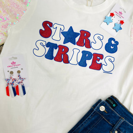 Stars & Stripes Sequin Sleeve