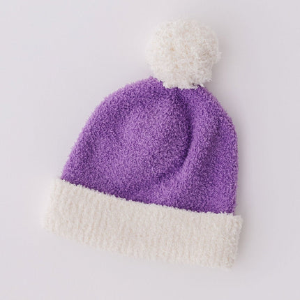 SALE Lilac/Coconut Cozy Pom Beanie