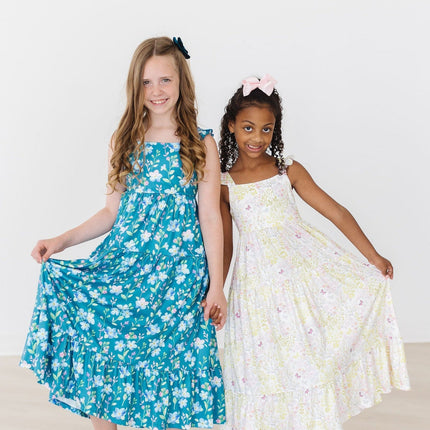 Sunny Days Ruffle Maxi Dress