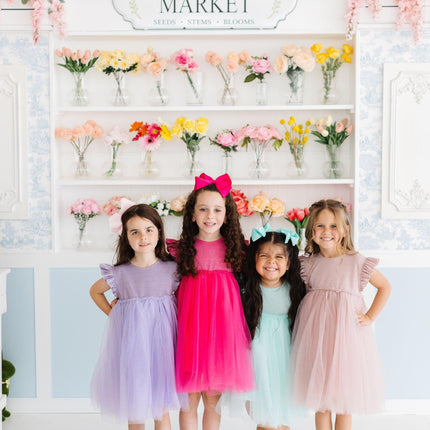 Sage Shimmer Tutu Dress