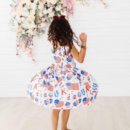 Party in the USA Tank Twirl Dress